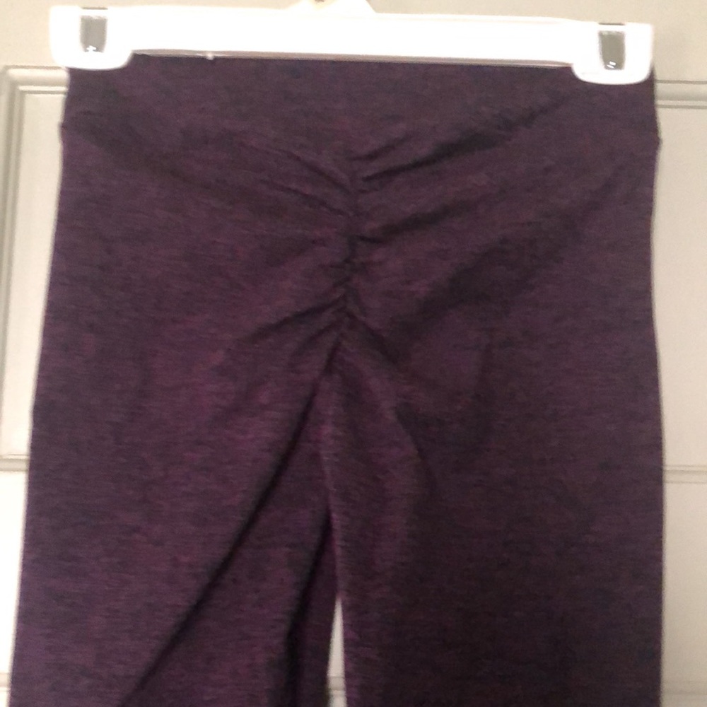 Celestial Bodiez leggings—dark purple, size small